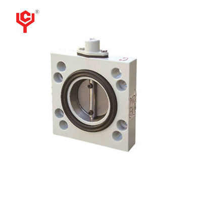 Ручная высокая эффективность 180mm вакуума 105℃ клапан-бабочки DN80